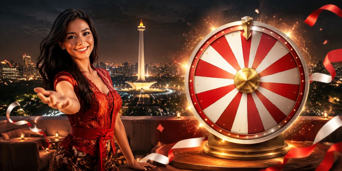 Suasana lucky draw festival dengan kerumunan penonton yang antusias